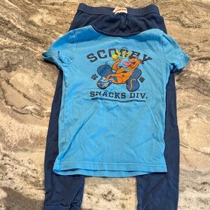 Blue Scooby-Doo Pajama Set